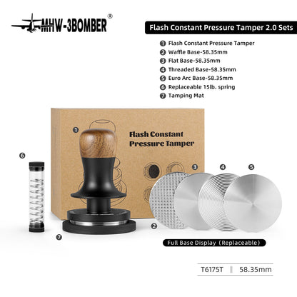 MHW-3BOMBER Flash Druck Tamper 2.0 Set, Lieferumfang