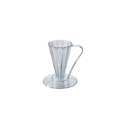 CAFEC Handfilter Flower Dripper Deep 27 - Made in Japan Clear