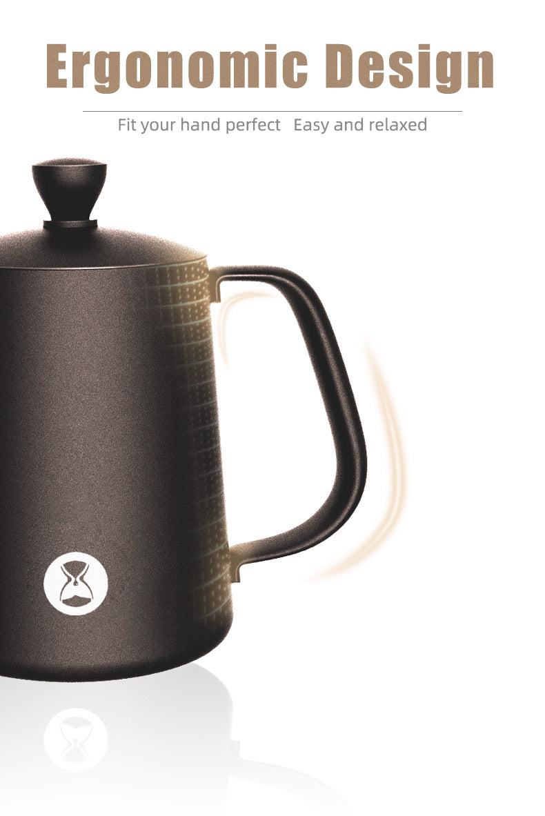 Timemore Wasserkessel Fish 03 Pour Over Kettle 600 ml, matt-schwarz